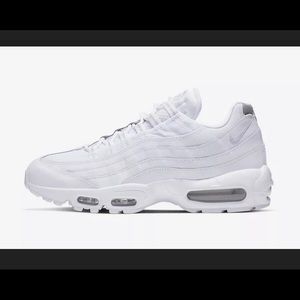 Nike Air Max 95 Essential Triple White Pure Plati